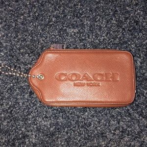 Coach Tag Card Holder